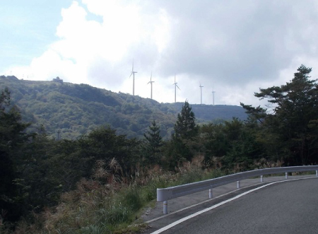 林道起点手前約1.6km付近