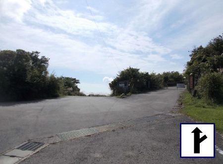 B地点：起点から0.5km